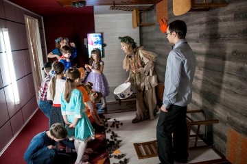 Комната наоборот в Джоуль парке